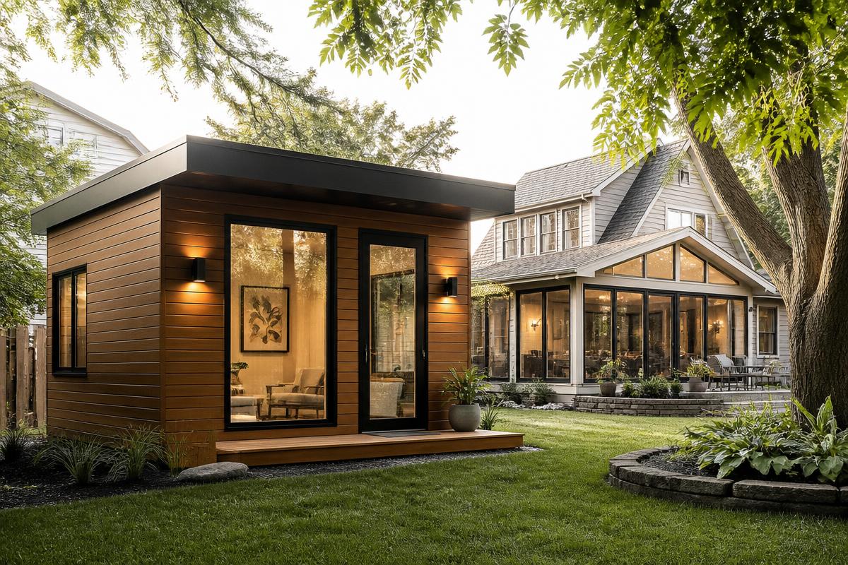 Which One Is Better: A Four-Season Porch Or Prefab Studio?