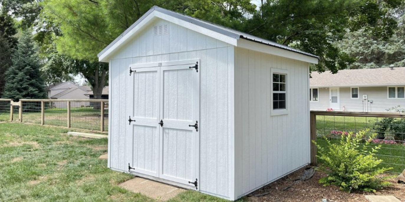 Basic Backyard Shed storage building style